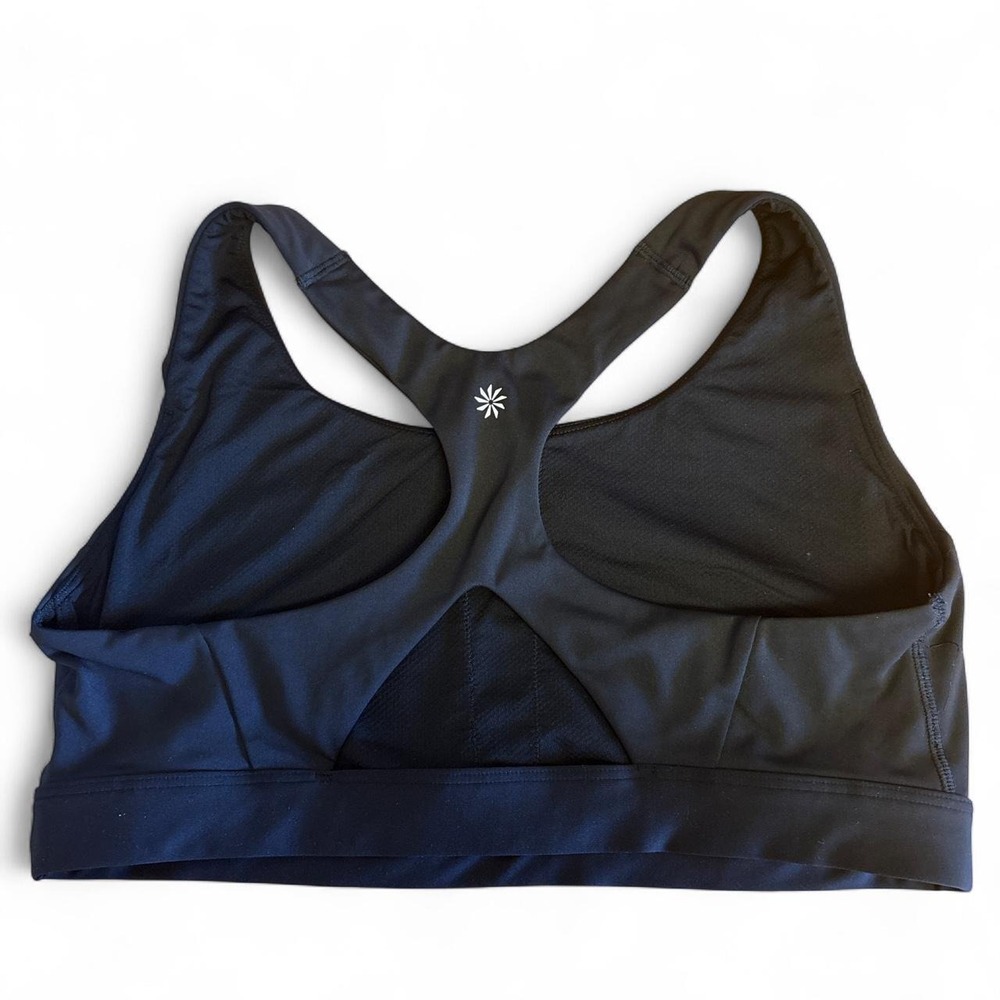 Athleta black sports bra no tag size